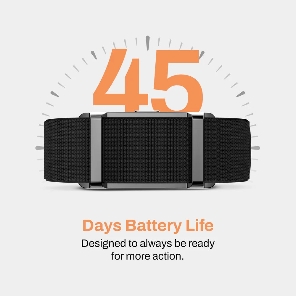Pebble Qore™ 2 Smart Fitness Band | Premium Metal Build | 45 Days Battery | 5ATM Water Resistant