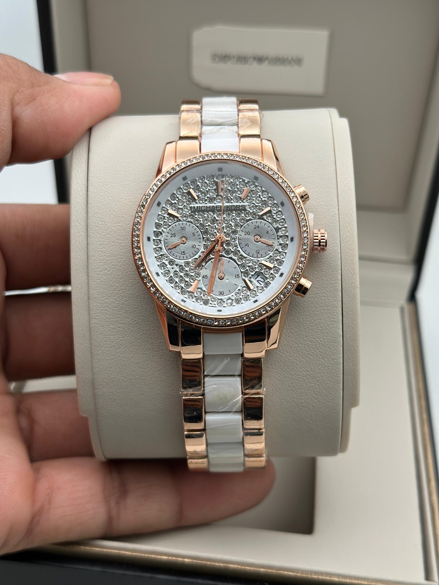 Mk Chronograph watch, a popular model
