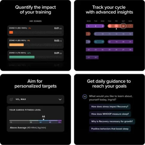 WHOOP Band – Advanced Fitness & Health Tracking Wearable