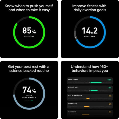 WHOOP Band – Advanced Fitness & Health Tracking Wearable