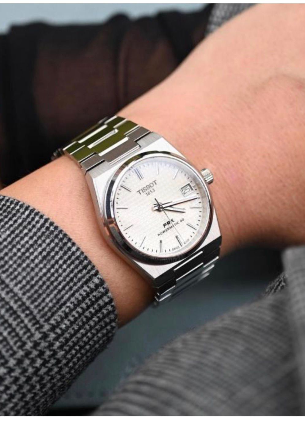 Tis**t PRX T-Classic Stainless Steel watch