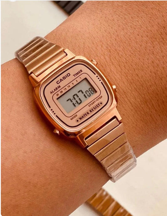 NRP Casiio Vintage Digital Watch – Unisex Stainless Steel watch