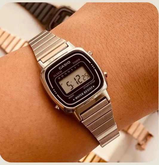 NRP Casiio Vintage Digital Watch – Unisex Stainless Steel watch