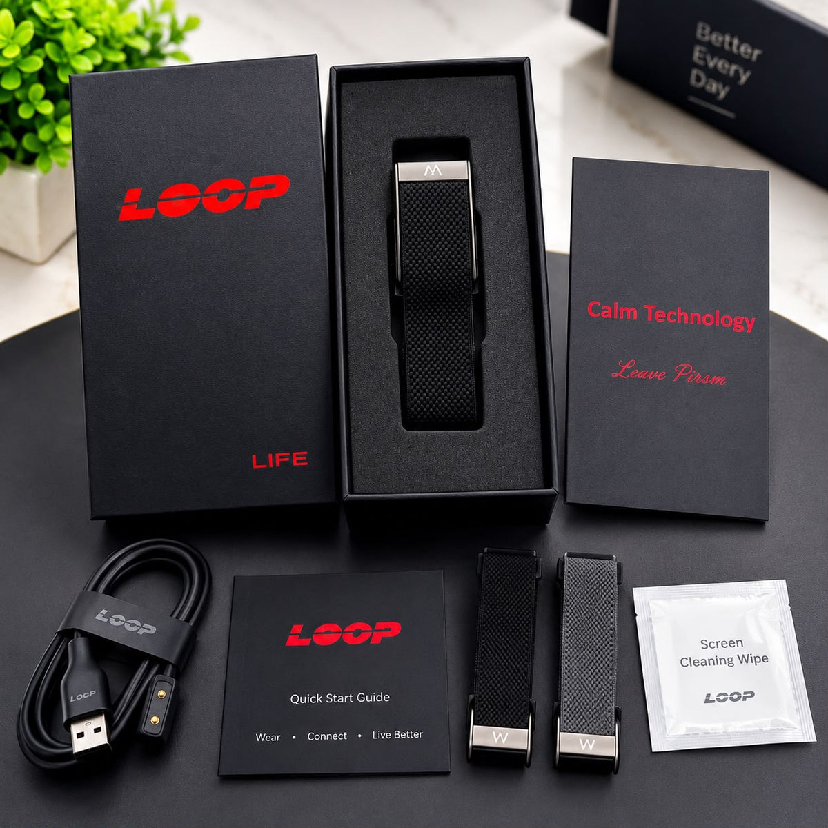 LOOP Smart Fitness Band – Advanced Health & Activity Tracker