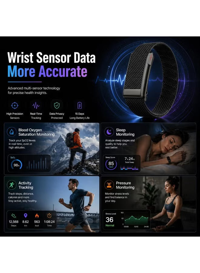 LOOP Smart Fitness Band – Advanced Health & Activity Tracker