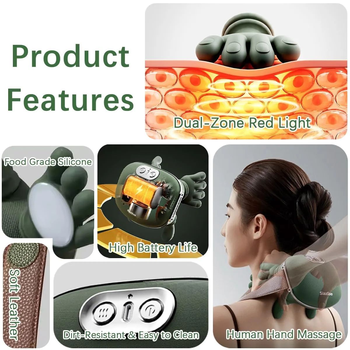 Shoulder relax massager